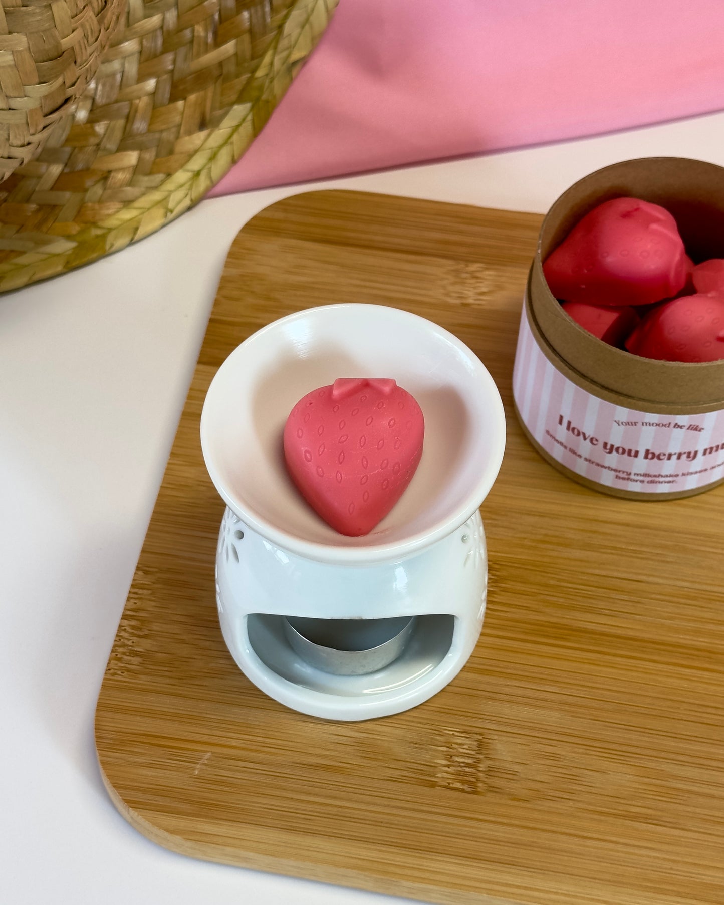 Wax Melt Coffret "I love you berry much"