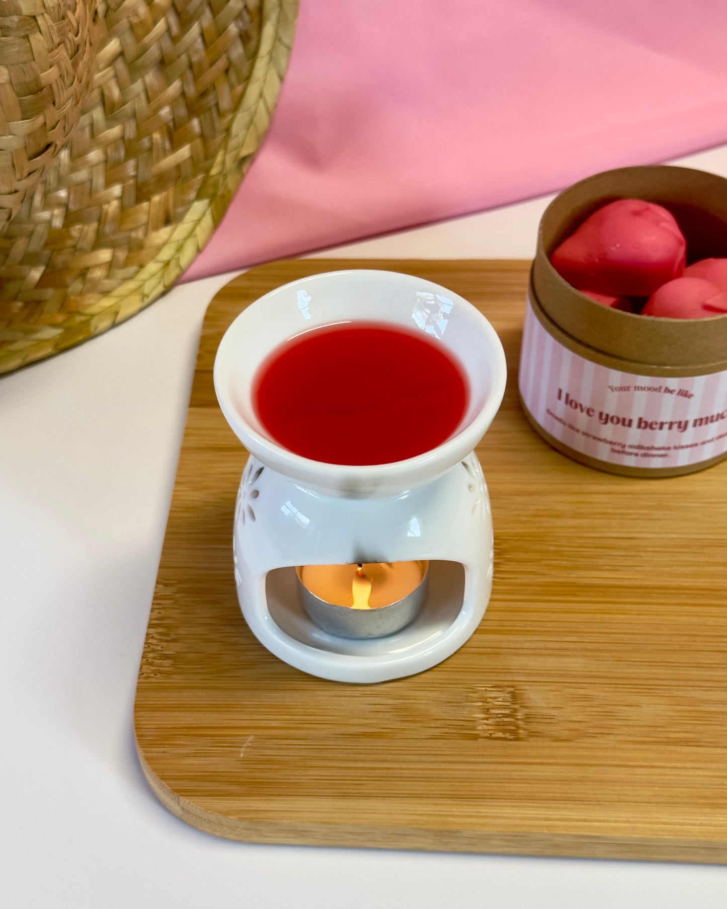 Wax Melt Coffret "I love you berry much"