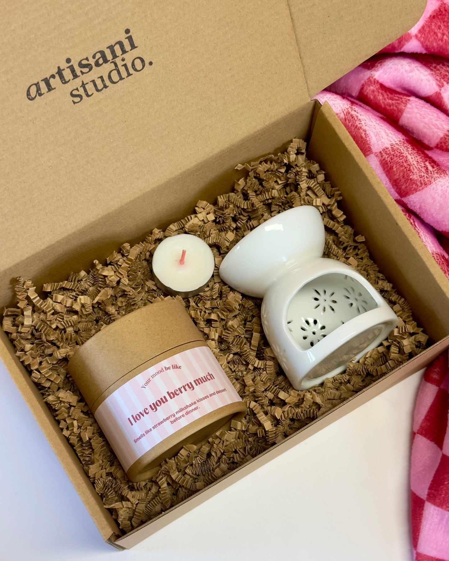 Wax Melt Coffret "I love you berry much"