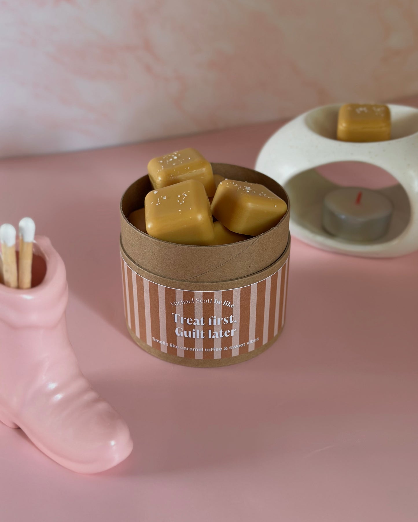 Coffret Wax Melt "Primeiro o tratamento, depois a culpa"