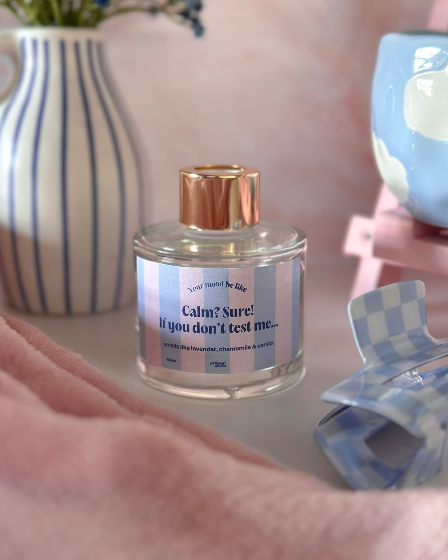 Ambientador mikado 100ml "Calm? Sure! If you don't test me..."