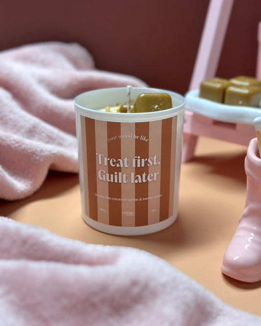 Vela "Treat first, guilt later"