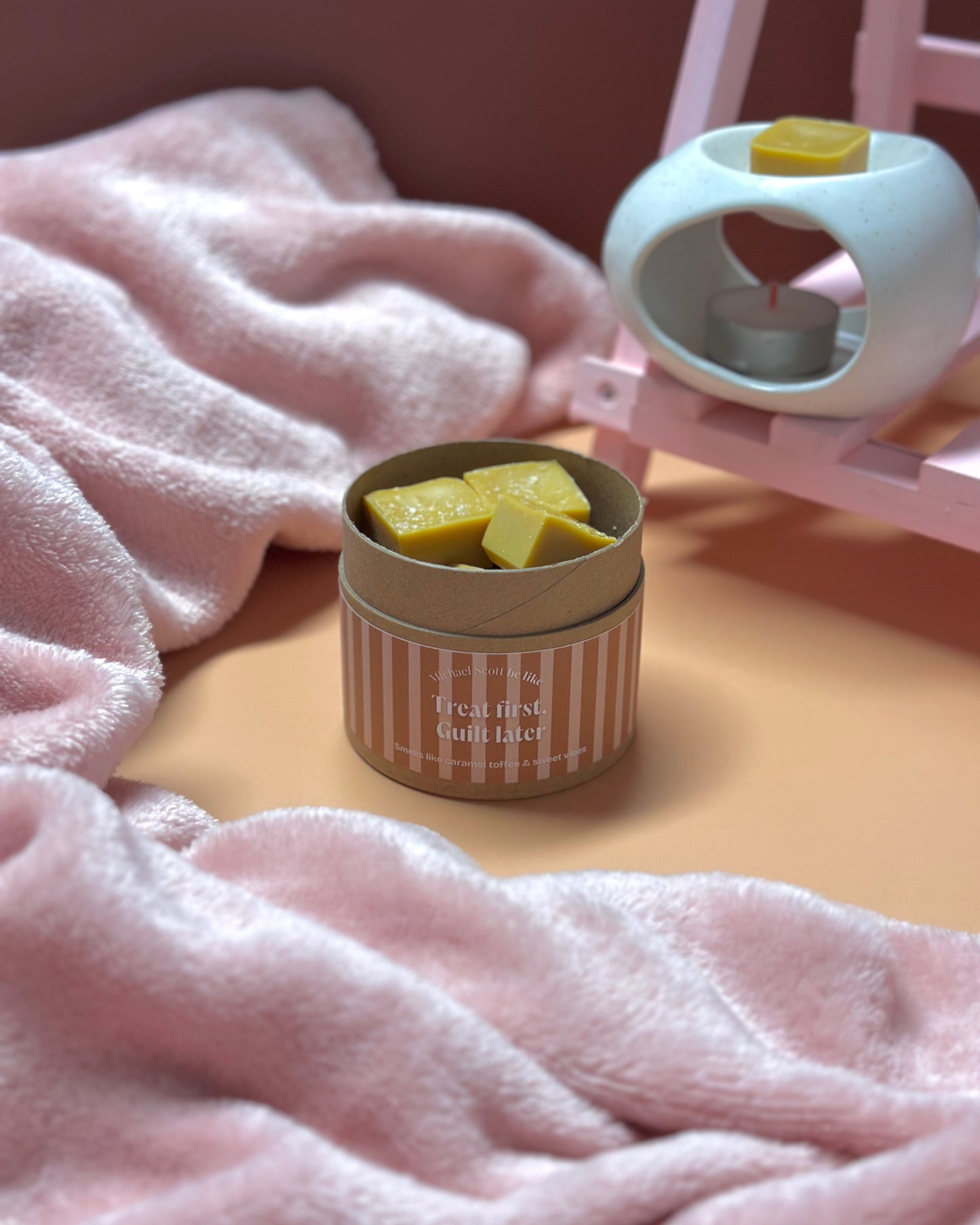 Coffret Wax Melt "Primeiro o tratamento, depois a culpa"