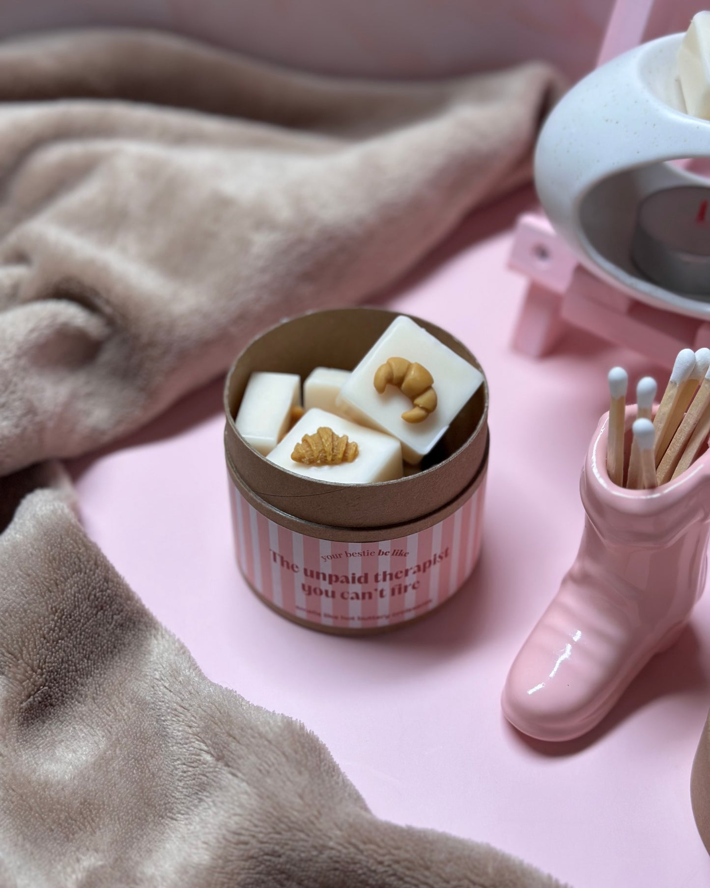 Wax Melts "O terapeuta não remunerado que não pode despedir"