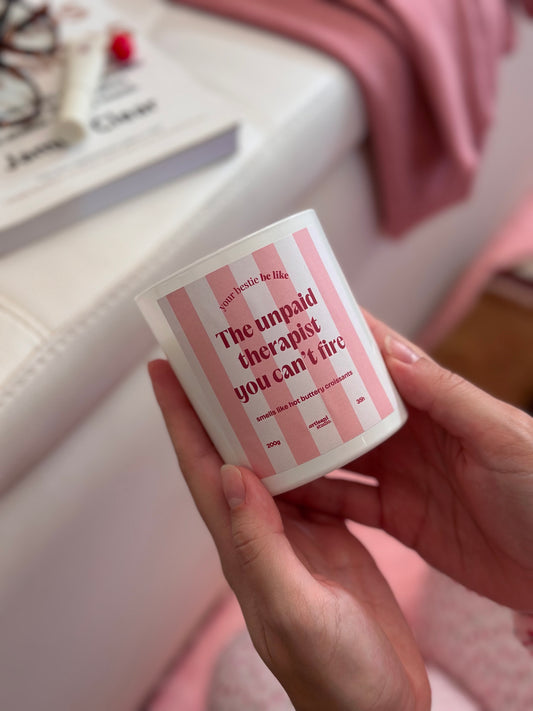 Candle "The unpaid therapist you can’t fire"