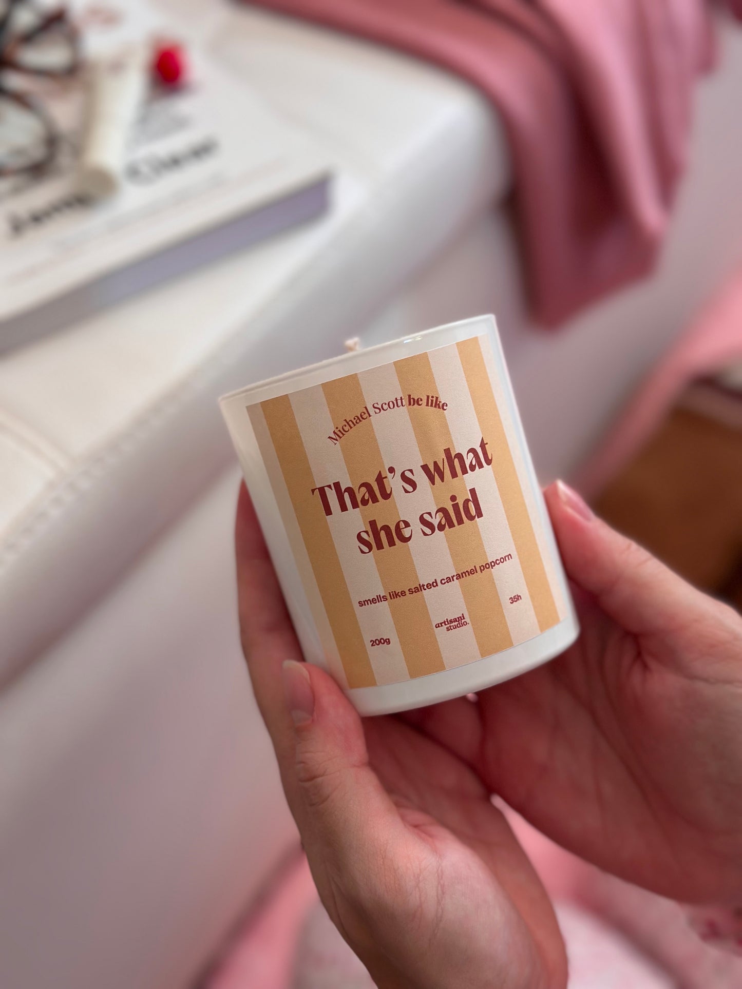 Vela "That's what she said"