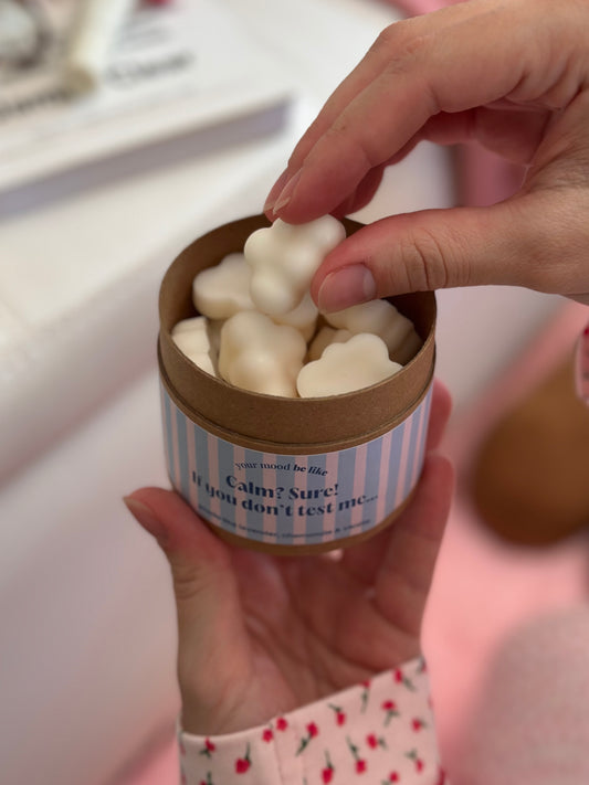 Wax melts "Calm? Sure! If you don’t test me..."