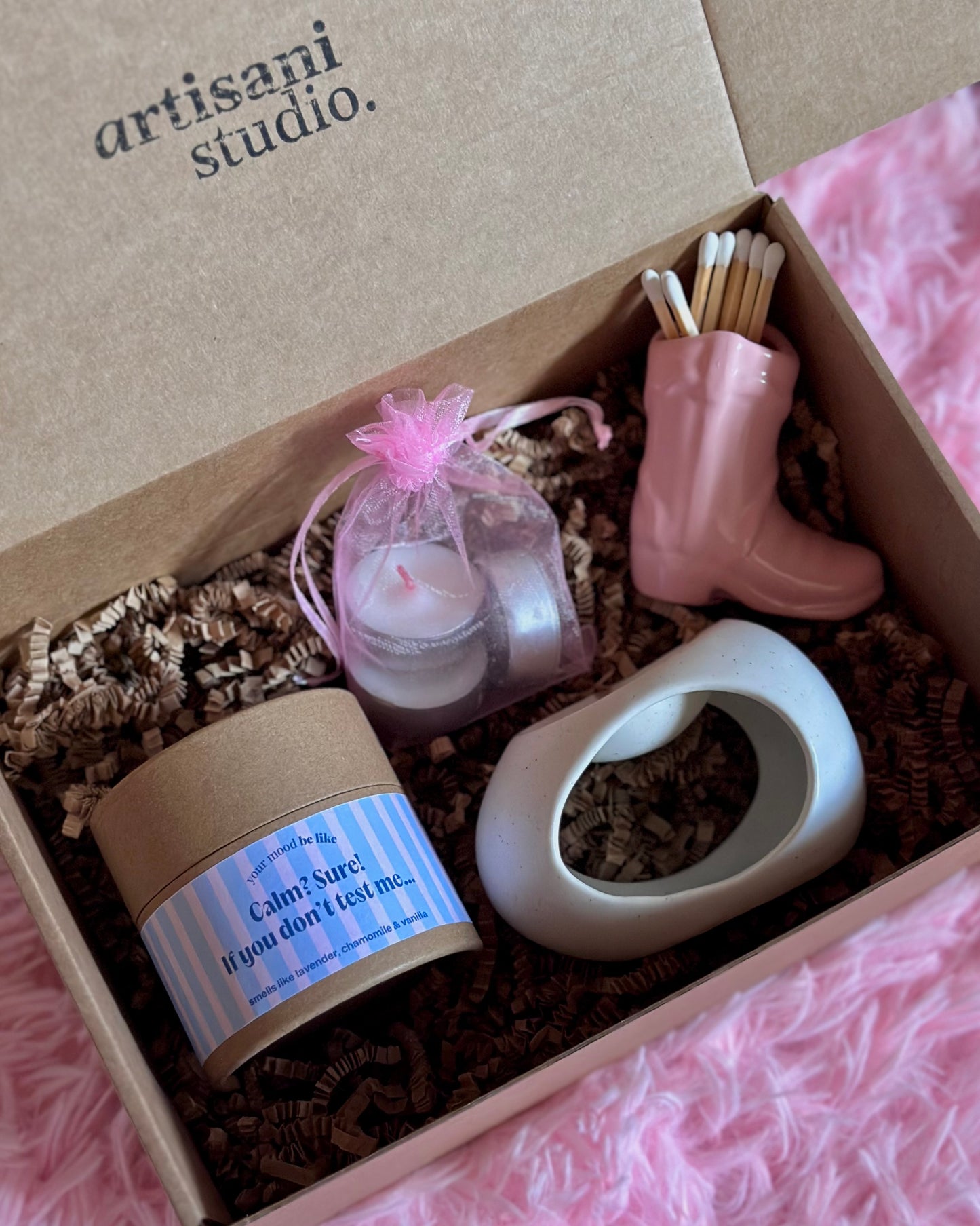Wax Melt Coffret "Coffret "Calm? Sure! If you don’t test me..."
