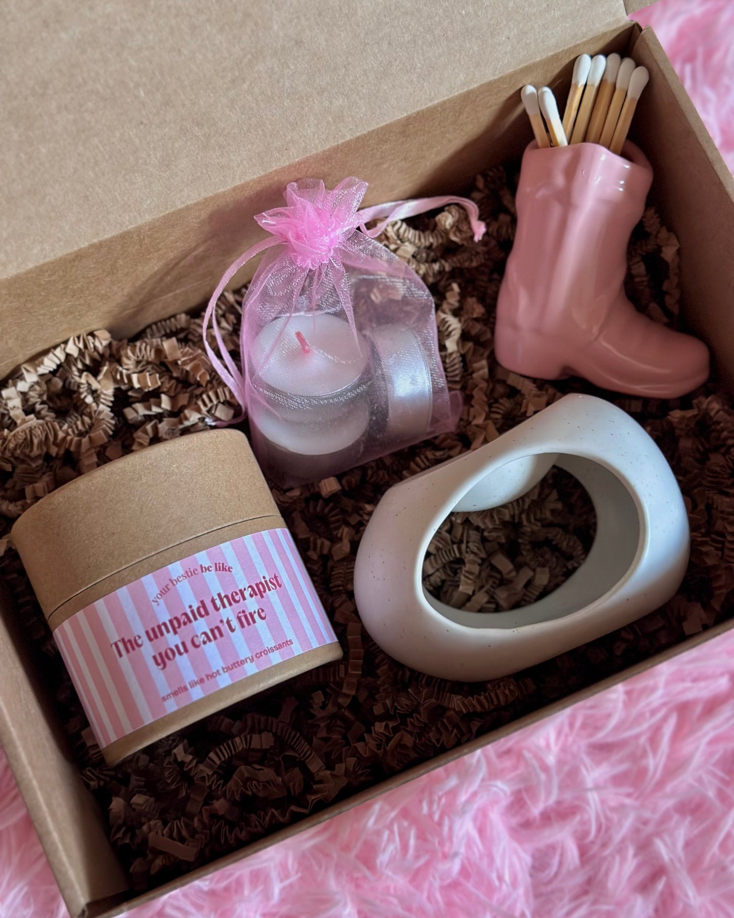 Wax Melt Coffret "O terapeuta não remunerado que não pode despedir"