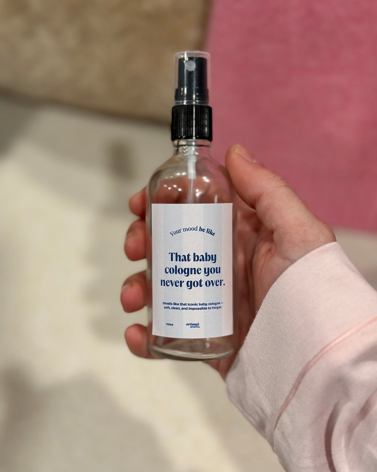 Spray de ambiente 100ml "That baby cologne you never got over"