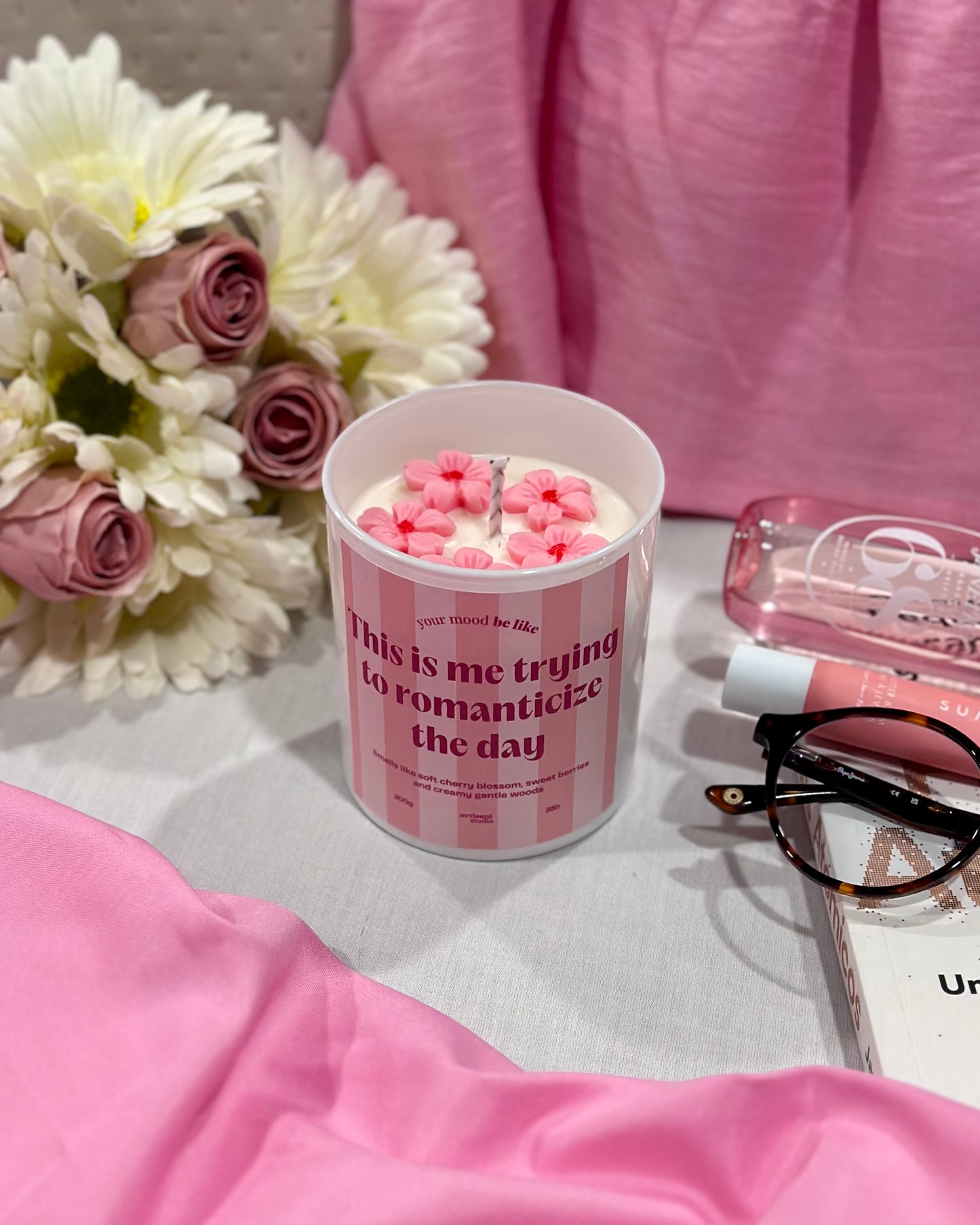 Vela "This is me trying to romanticize the day"