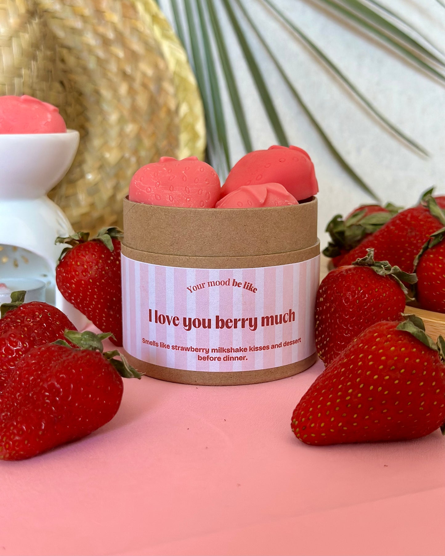 Wax Melt Coffret "I love you berry much"
