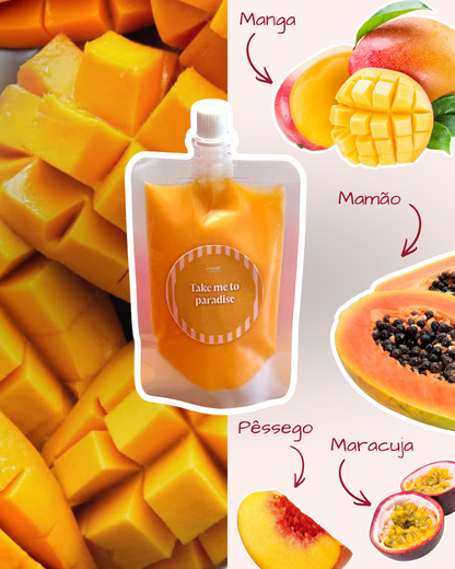 Squeezable Wax Melts "Take me to paradise"