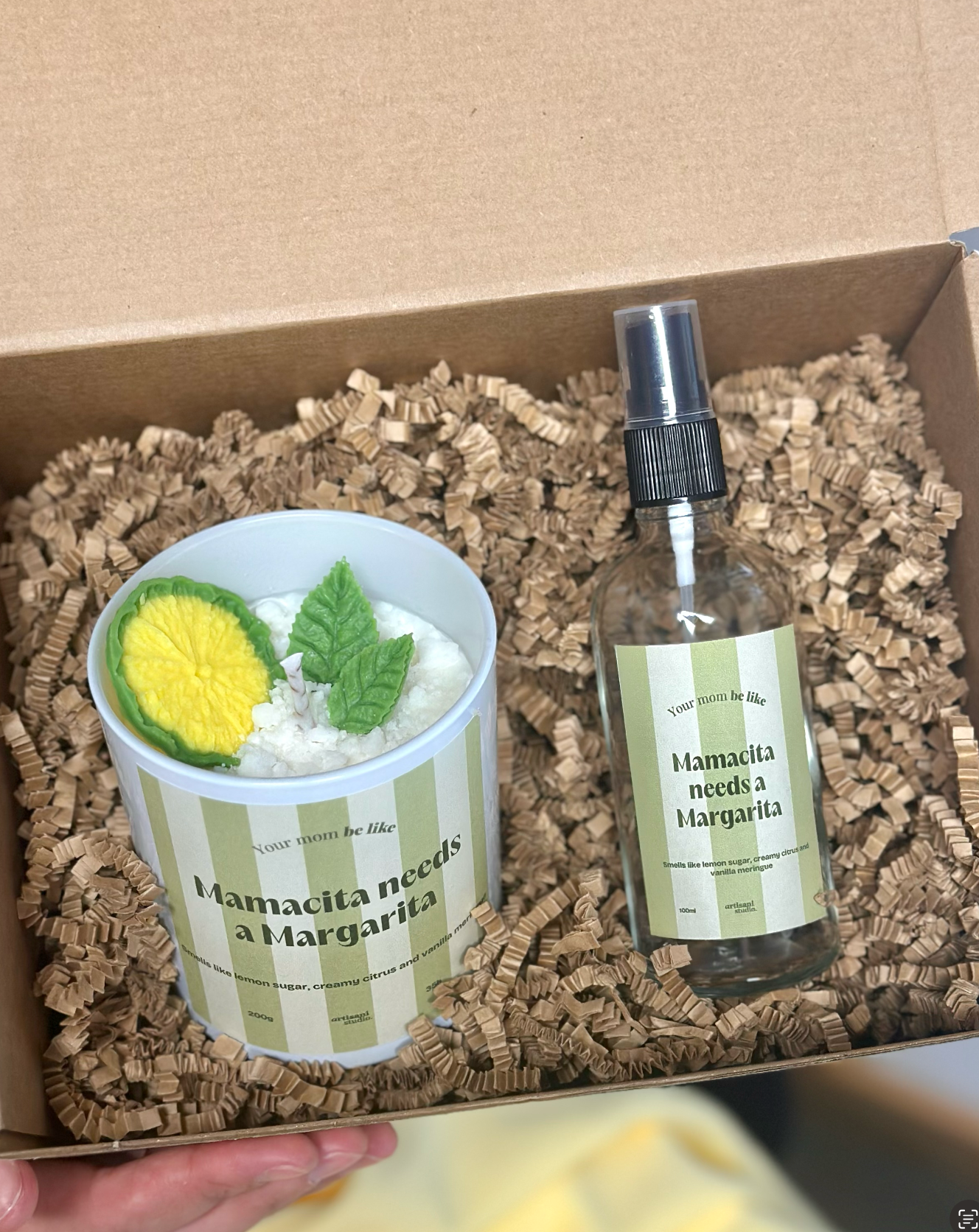 Coffret Vela + Spray de ambiente