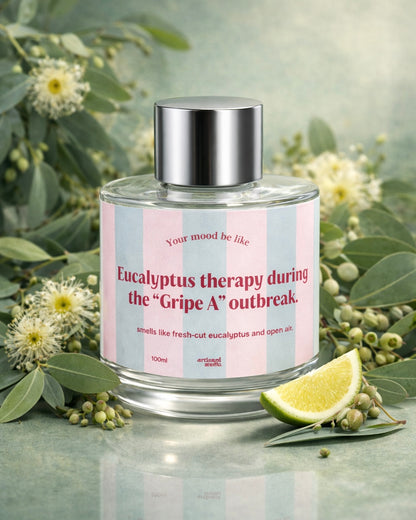 Difusor Mikado 100ml "Eucalyptus therapy during the "Gripe A" outbreak"