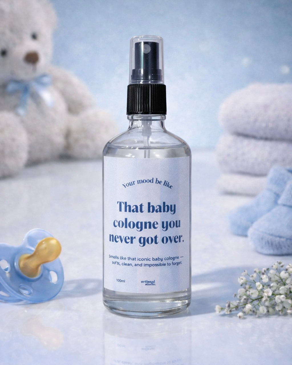 Spray de ambiente 100ml "That baby cologne you never got over"