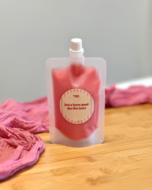 Squeezable Wax Melts "Just a berry good day (for now)"