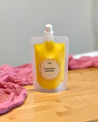Wax Melts Cremosos "Lemon Kiss, Bugs miss"