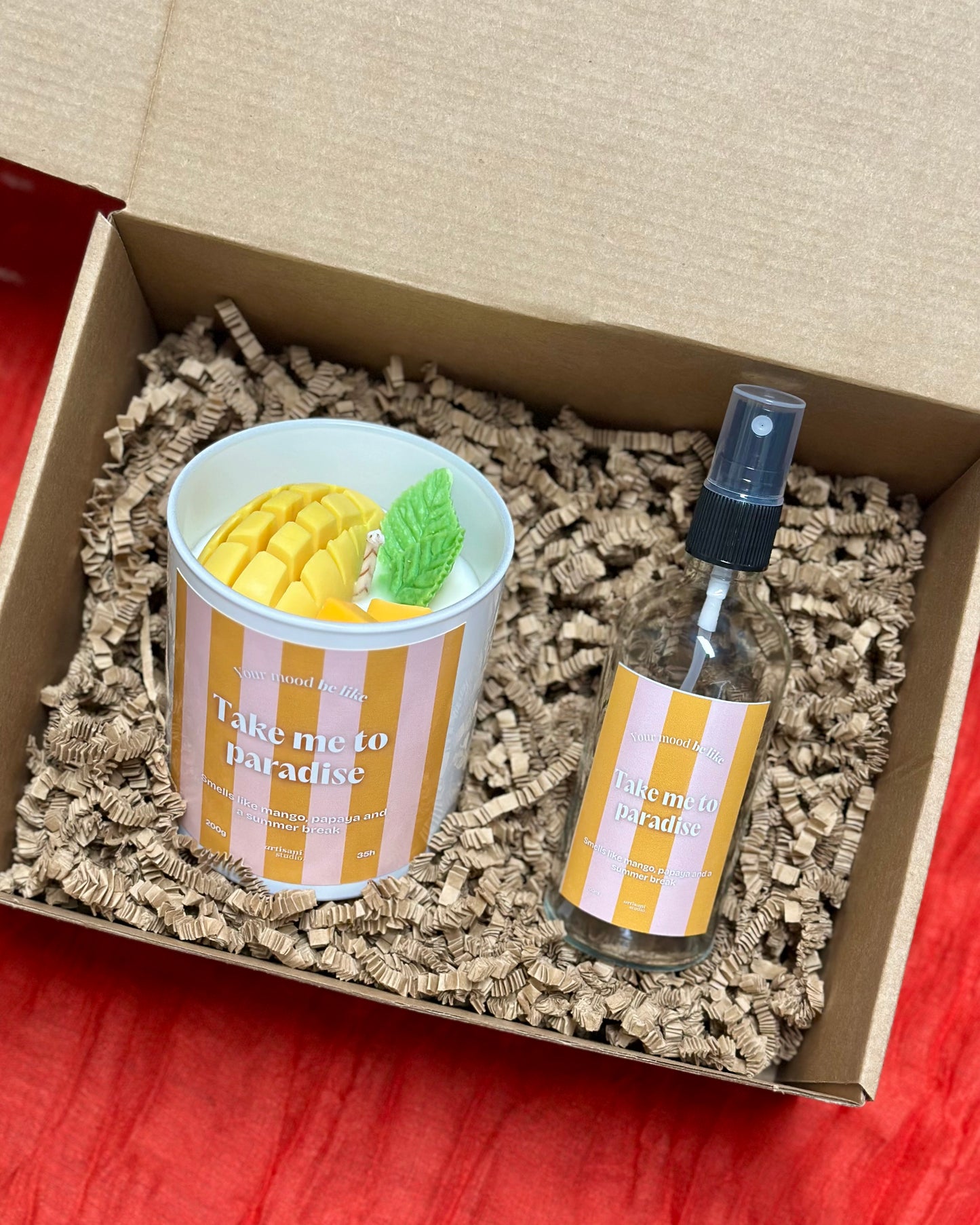 Candle + Room Spray Coffret