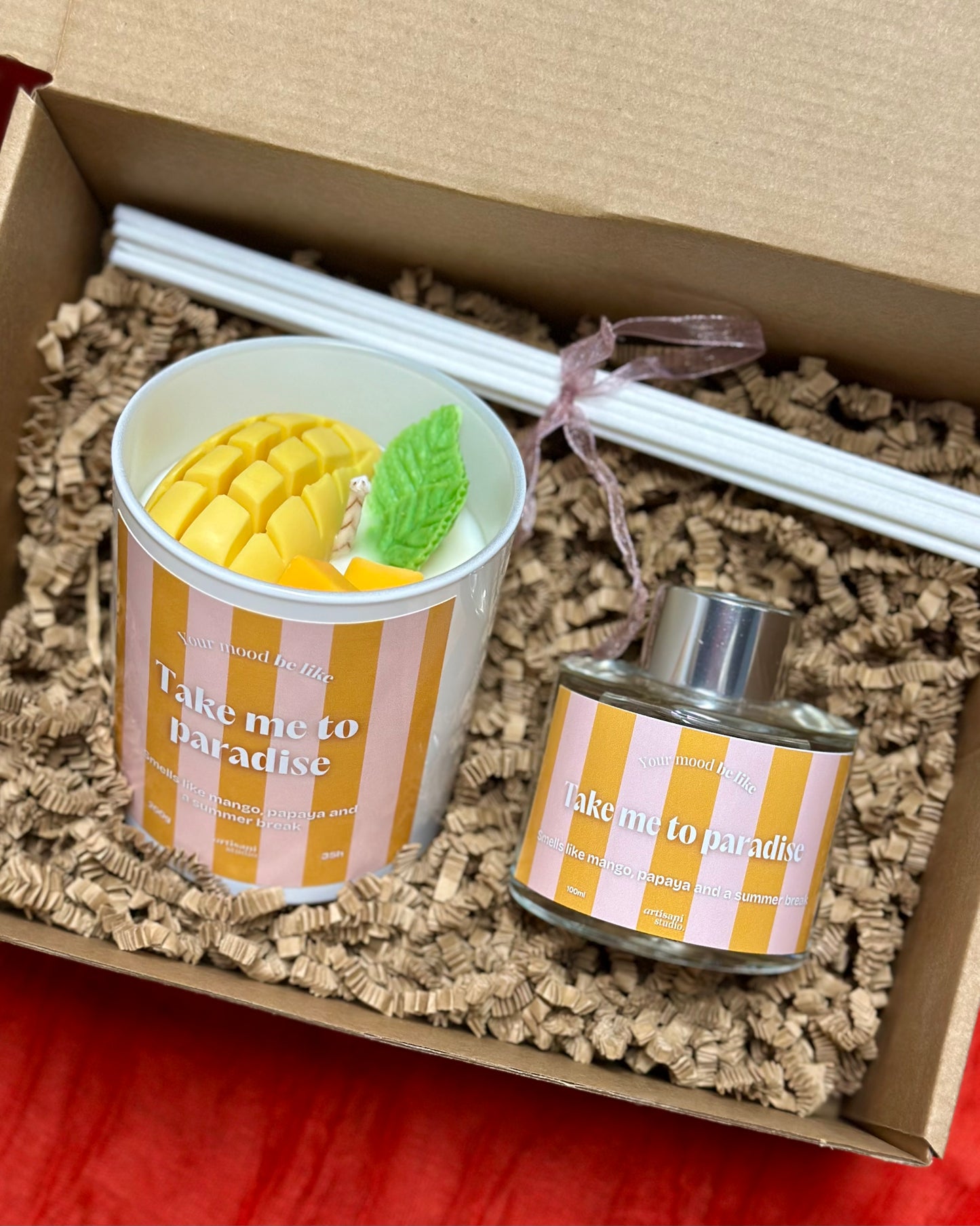 Candle + Reed Diffuser Coffret