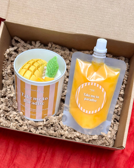 Candle + Squeezable Wax Melt Coffret