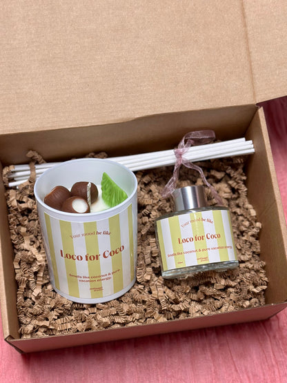 Candle + Reed Diffuser Coffret