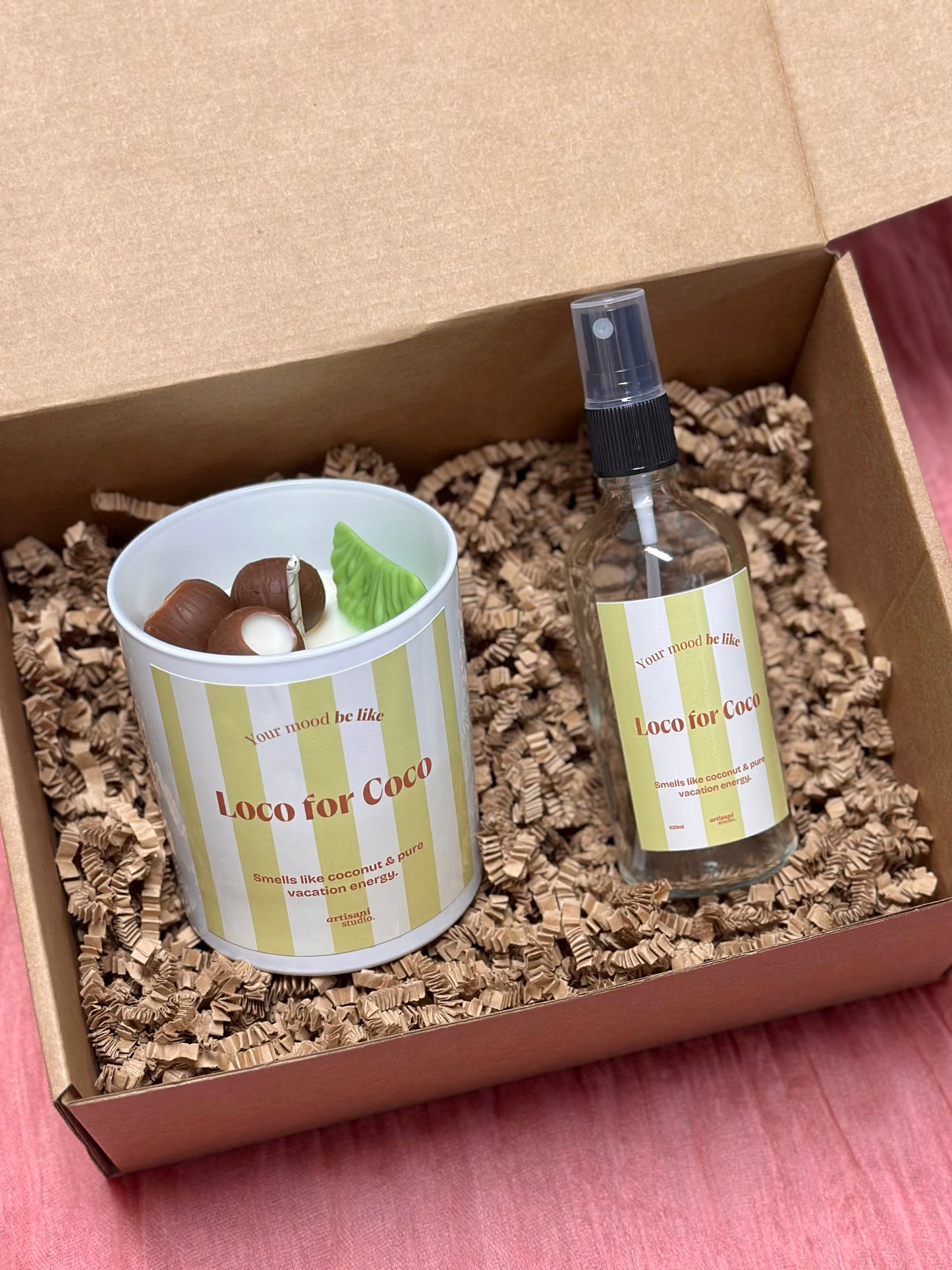 Candle + Room Spray Coffret