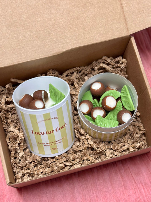 Candle + Wax Melt Coffret