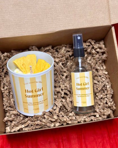 Candle + Room Spray Coffret