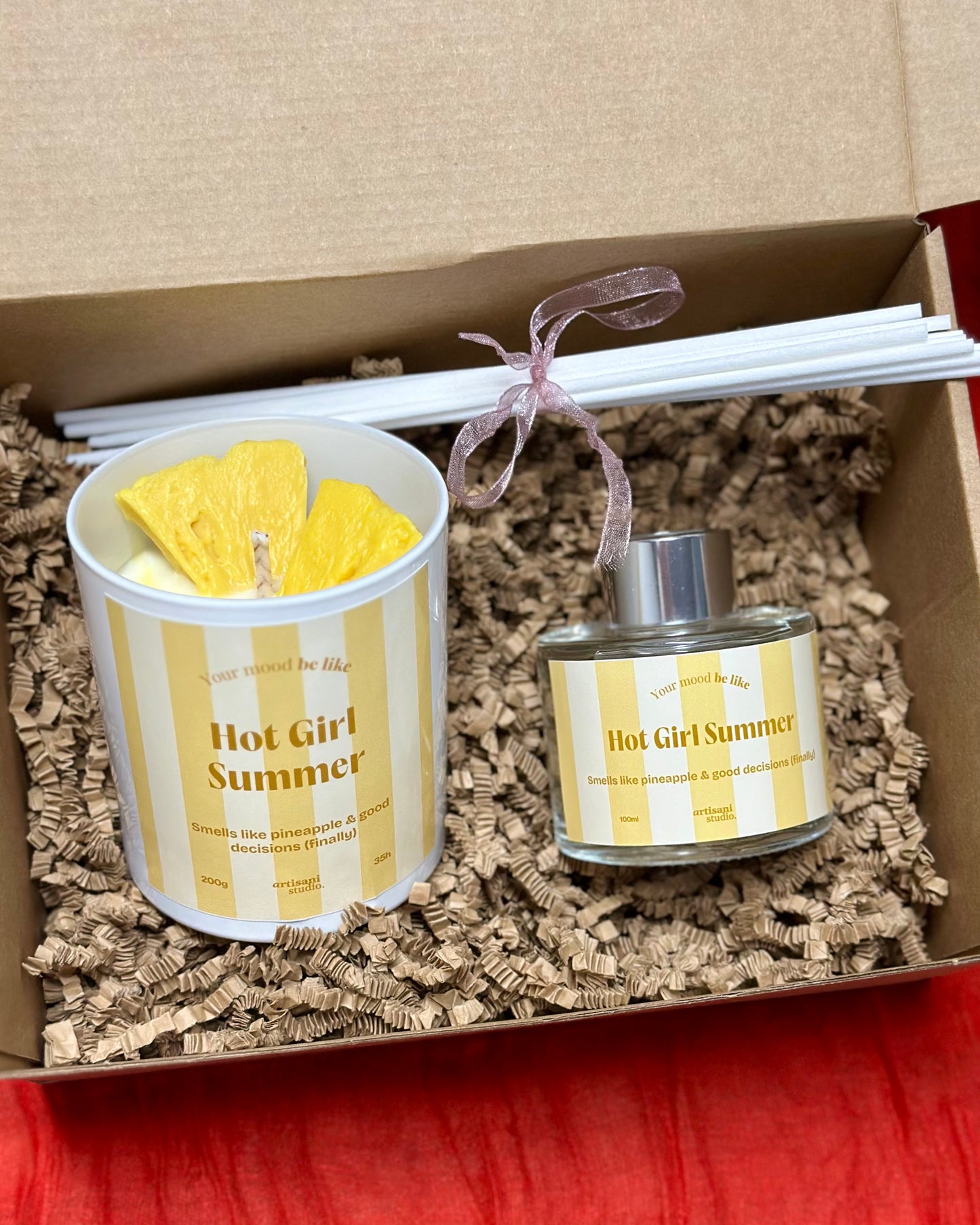 Candle + Reed Diffuser Coffret