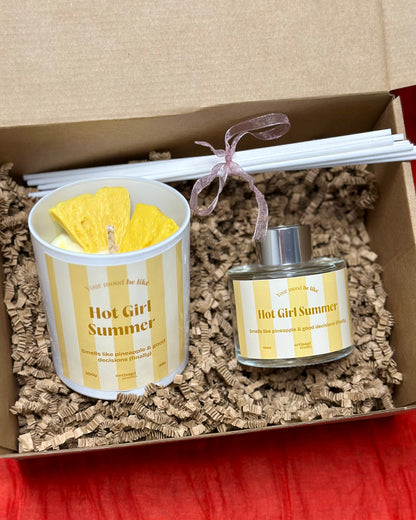 Candle + Reed Diffuser Coffret
