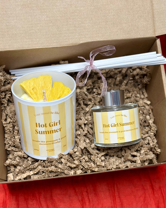 Candle + Reed Diffuser Coffret