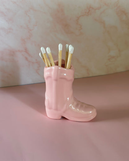 Porta-fósforos para botas
