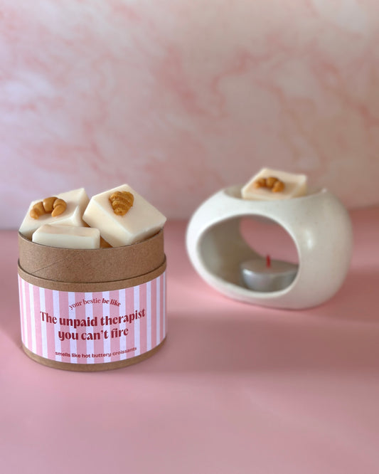 Wax Melt Coffret "O terapeuta não remunerado que não pode despedir"