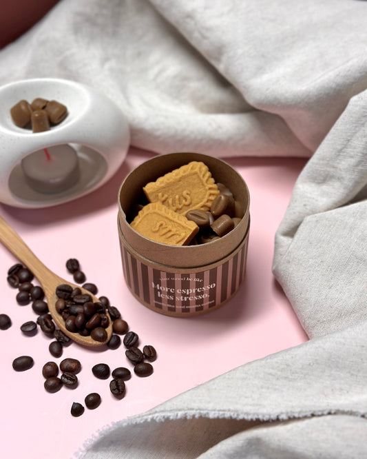 Coffret Wax Melt "More espresso, less stresso"
