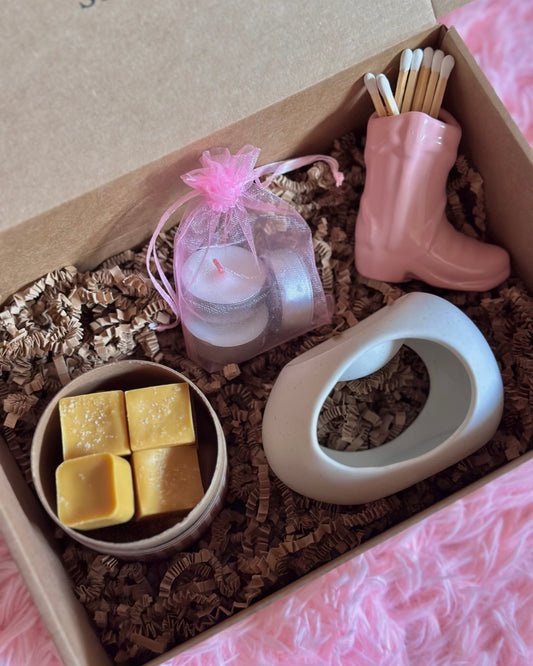 Coffret Wax Melt "Primeiro o tratamento, depois a culpa"