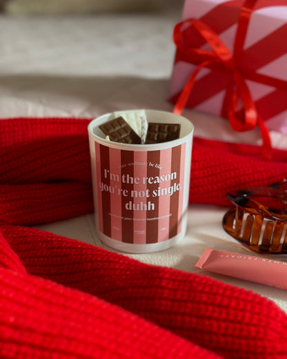 Vela "I'm the reason you're not single, duhh"