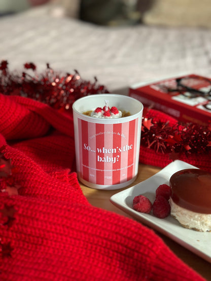 Vela "So... When's the baby?"