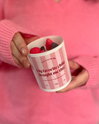 Vela “My favorite child bought me this”