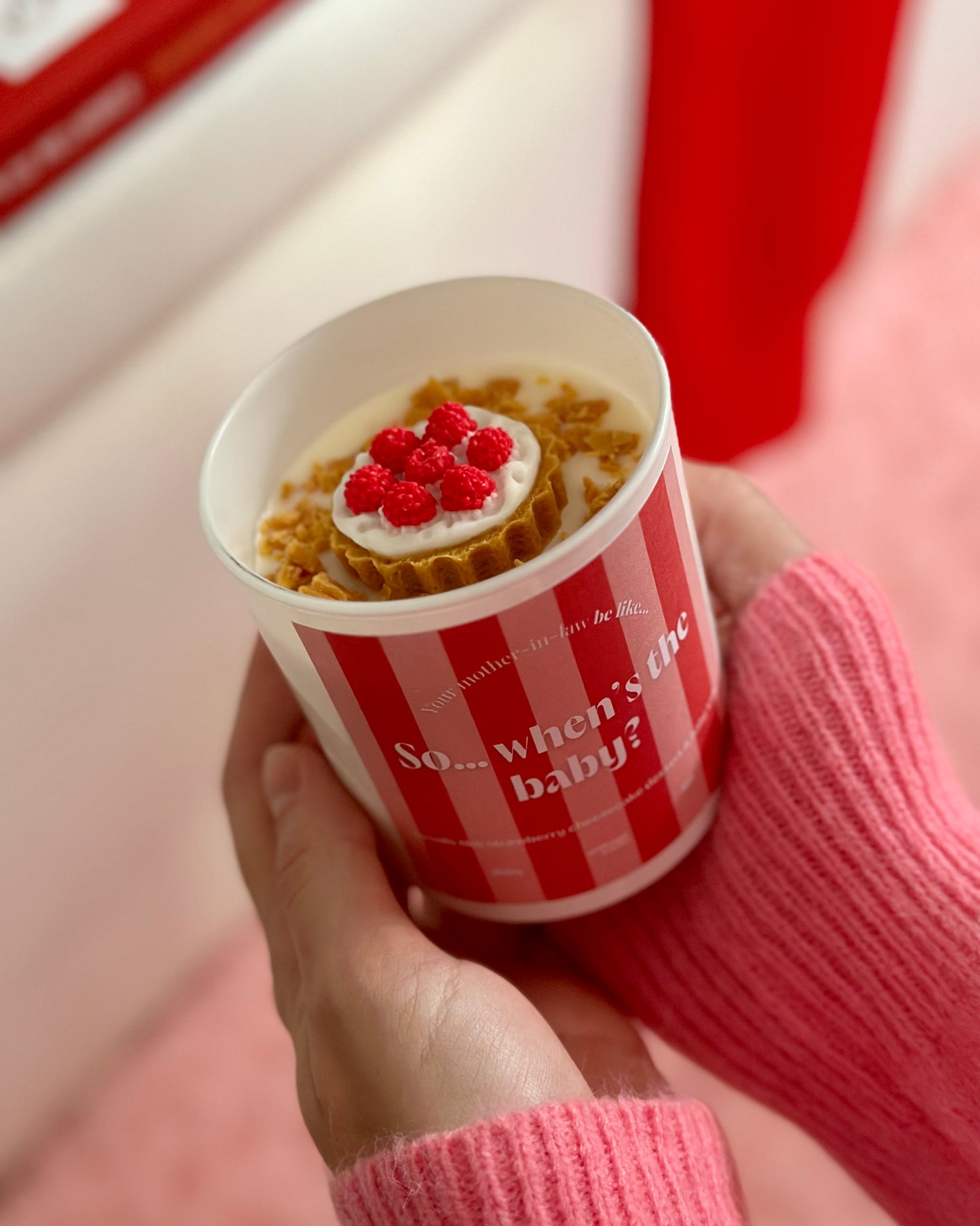 Vela "So... When's the baby?"