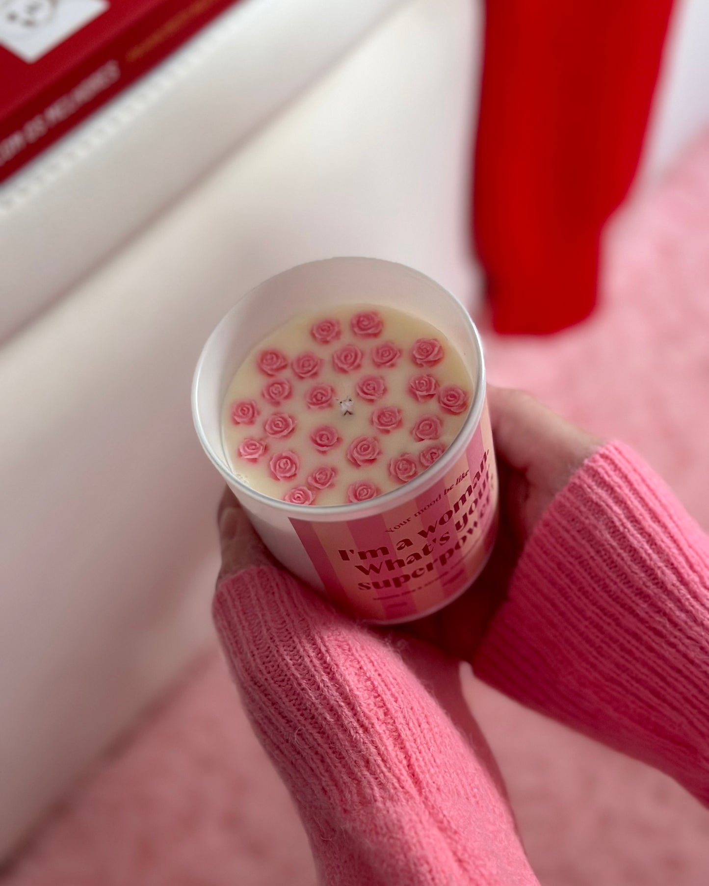 Candle "I'm a woman. What's your superpower?"