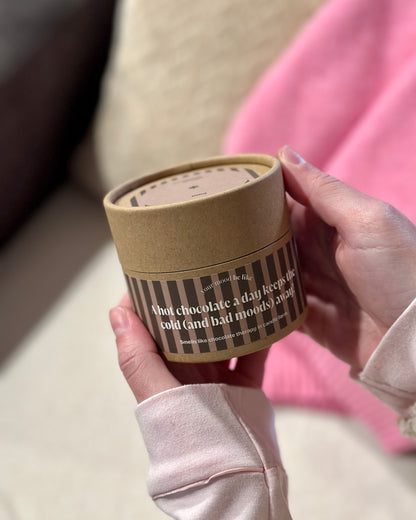 Wax melts "A hot chocolate a day keeps the cold (and the bad moods) away!"