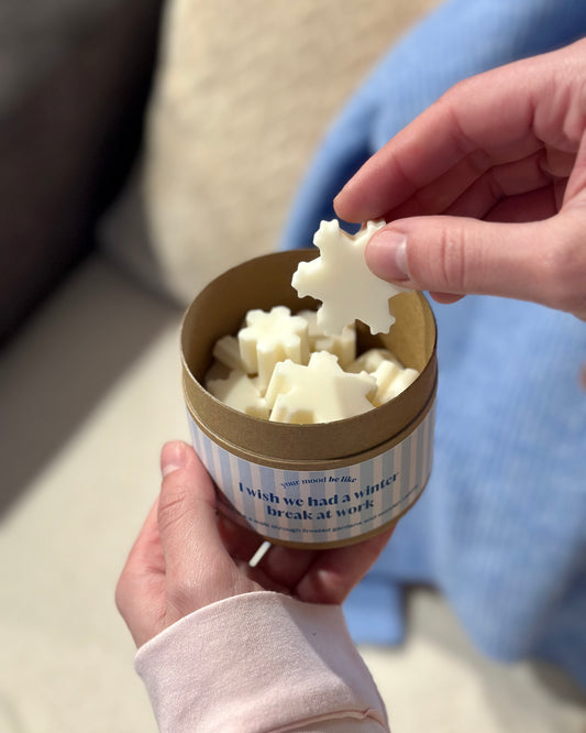 Wax Melts "I wish we had a winter break at work"