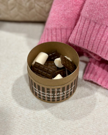 Wax melts "A hot chocolate a day keeps the cold (and the bad moods) away!"