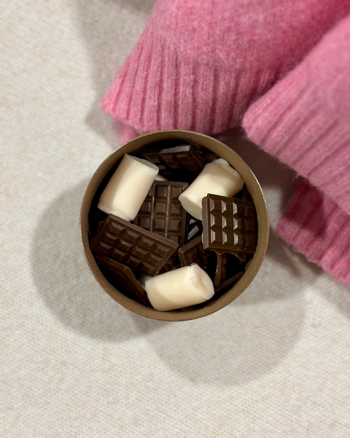 Wax melts "A hot chocolate a day keeps the cold (and the bad moods) away!"