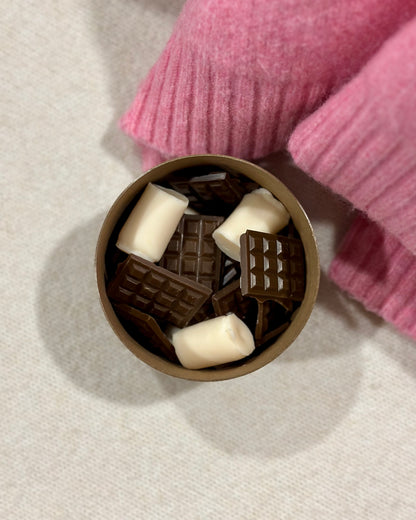 Wax melts "A hot chocolate a day keeps the cold (and the bad moods) away!"