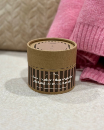 Wax melts "A hot chocolate a day keeps the cold (and the bad moods) away!"