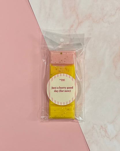 Snap Bar "Just a berry good day (for now)"