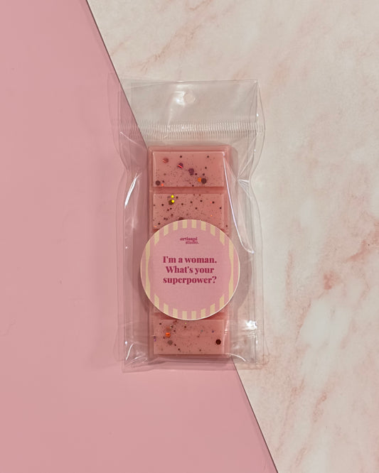 Snap Bar "I'm a Woman. What's your superpower?"