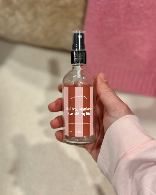 Room Spray 100ml "Hot tea, blankets & avoiding life"